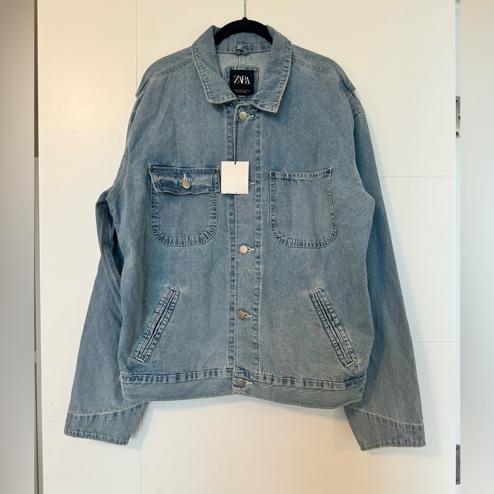NWT Zara Men’s Denim Shirt